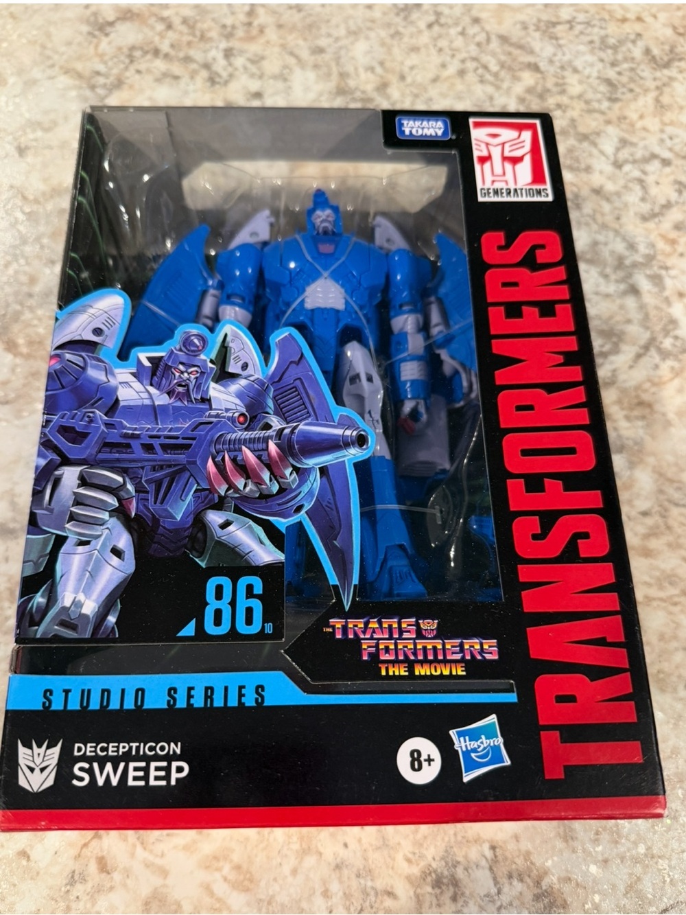 Transformers Decepticon Sweep Figure Boxed